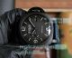 Copy Panerai Luminor BiTempo Men 44mm Black Dial Black Rubber Strap Automatic Movement Watch (4)_th.jpg